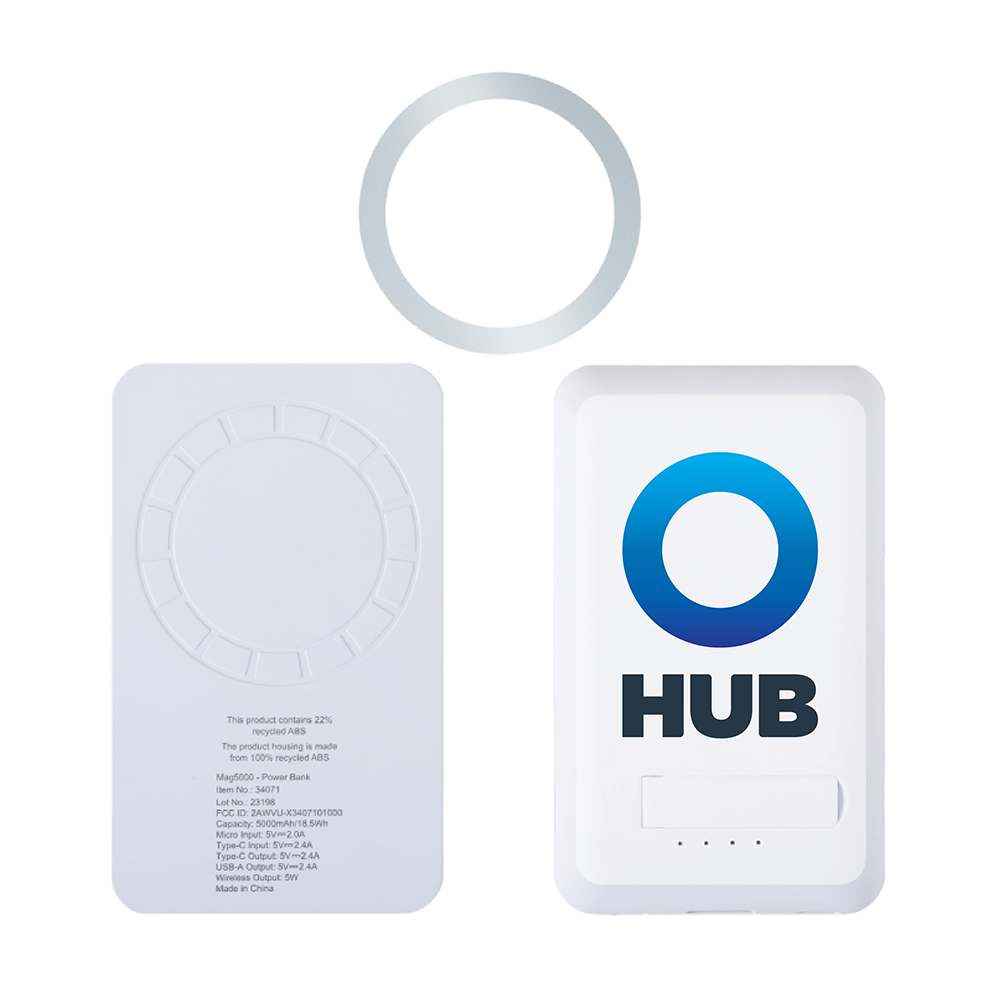 Mag5000 Wireless Magnetic Power Bank